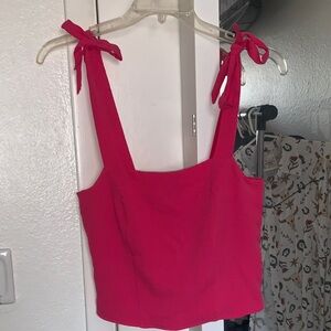 Old Navy Bright Pink Crop Top
